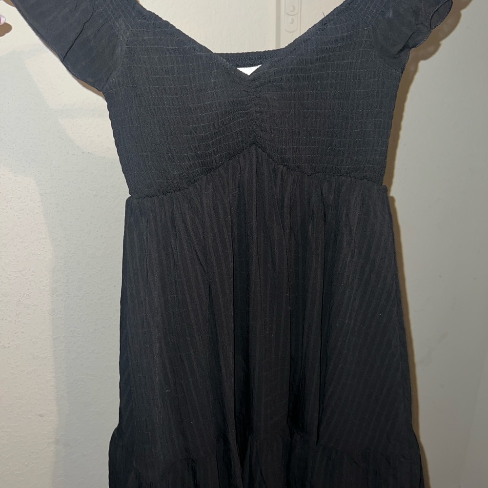 Elegant Black Women's Dress